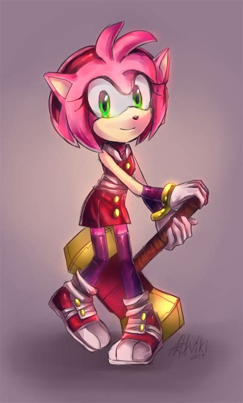 Sonic boom: Amy Rose by ArtWiki on DeviantArt