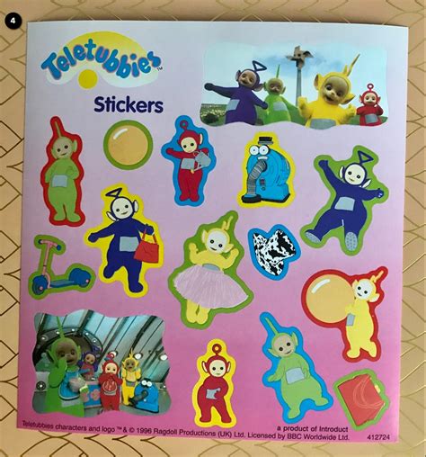 Teletubbies Stickers 1996 Neu | Etsy