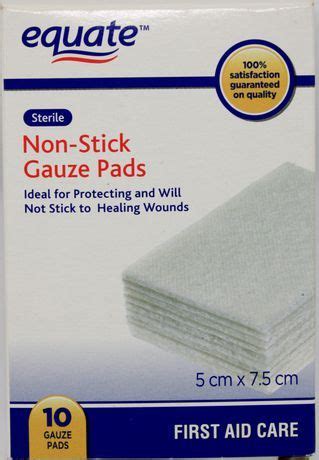 Equate Non-Stick Gauze Pads Reviews 2022