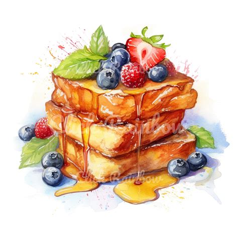 French Toast Clipart