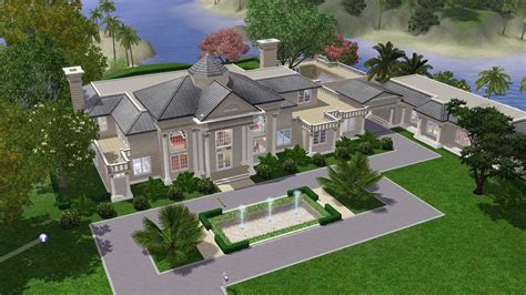 Just a colonial mansion : r/Sims3