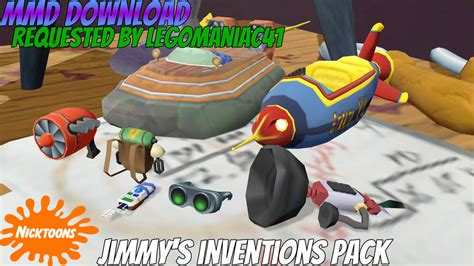 MMD Download - Jimmy Neutron's Inventions Pack by TheHomingBlueStar on DeviantArt