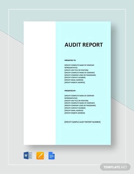 FREE 31+ Sample Audit Reports in PDF | MS Word