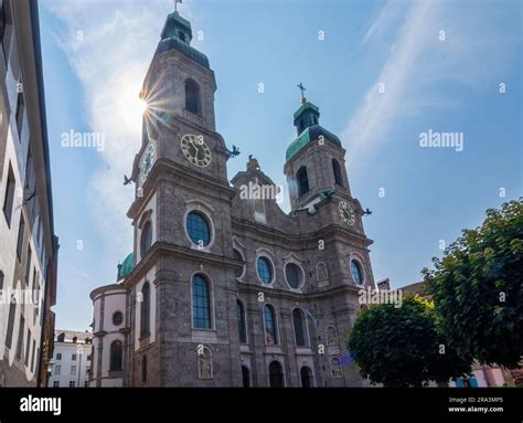 Innsbruck: Innsbruck Cathedral in Region Innsbruck, Tirol, Tyrol, Austria Stock Photo - Alamy