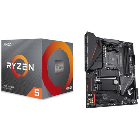 AMD Ryzen 5 3600X 3.8 GHz Six-Core AM4 Processor & Gigabyte