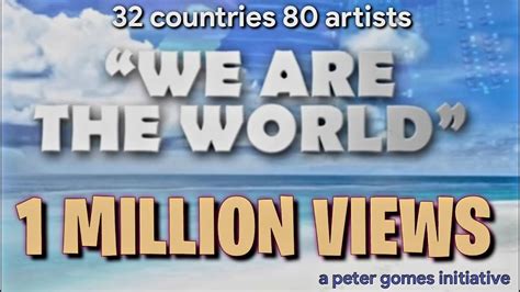 We are the world 2020 l cover version by 80 artists from 32 countries l ...