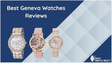 Geneva Watches Price Review For 2020 - Best Watch Select