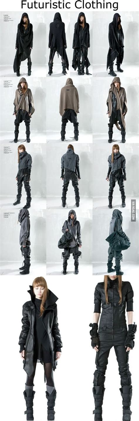 Futuristic Clothing http://9gag.com/gag/am8X6ro?ref=fbp | Cyberpunk mode, Apokalyptische mode ...