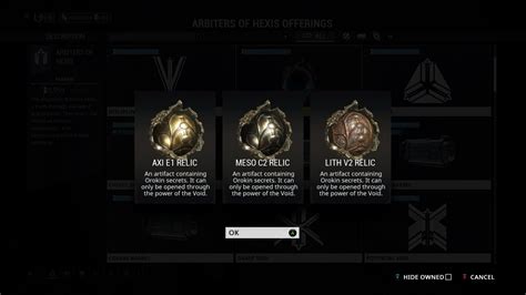 Warframe: What Are Relics And How To Use Them? | GameWatcher