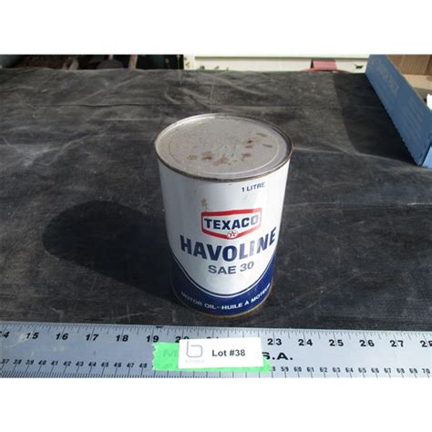 Texaco Havoline SAE 30 (Full) 1 Litre Can