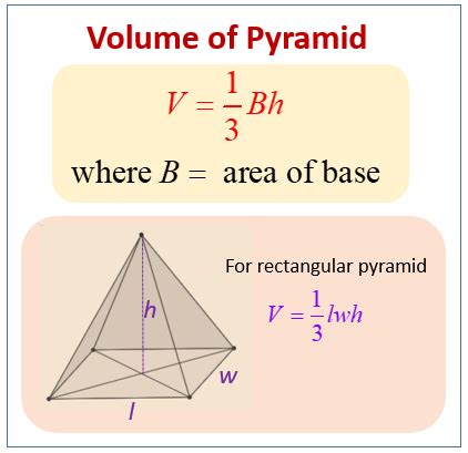 Rectangular Pyramid Volume Calculator - pic-mullet