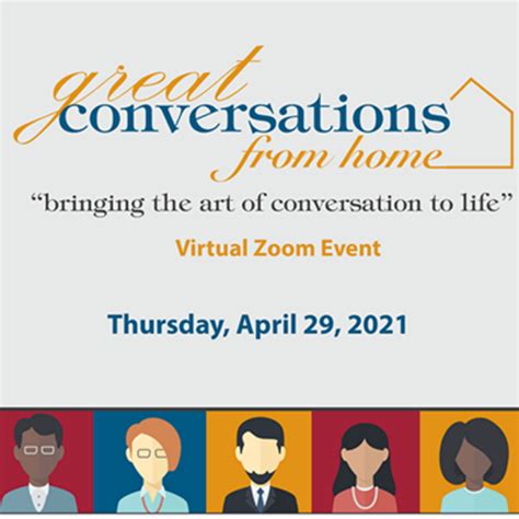 Great Conversations 2021 Program is Live! - Morris Arts