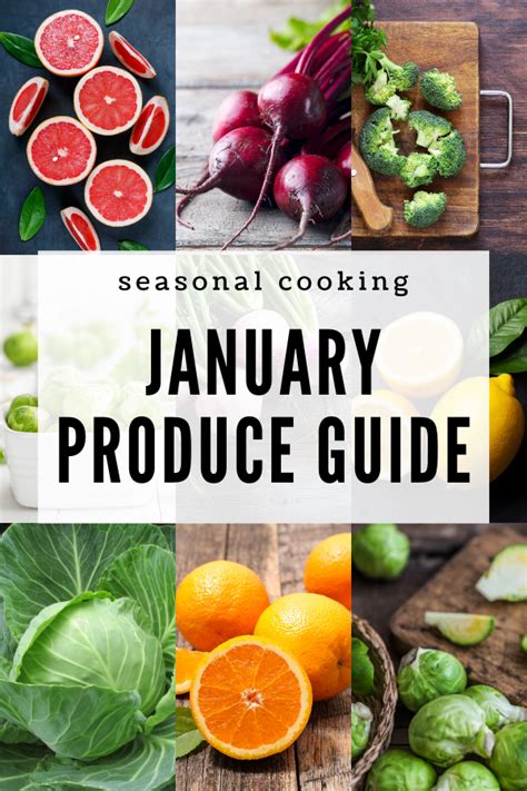 January Seasonal Produce Guide