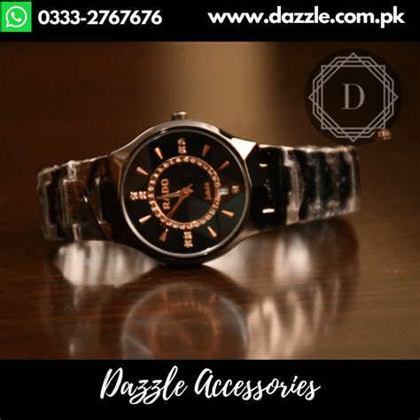 Rado Black Gents watch - Dazzle Accessories