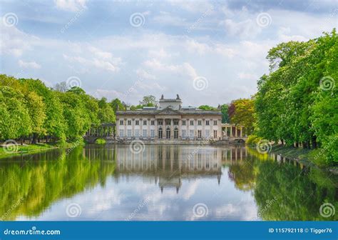 Lazienki Park in Warsaw, Poland Editorial Stock Photo - Image of ...