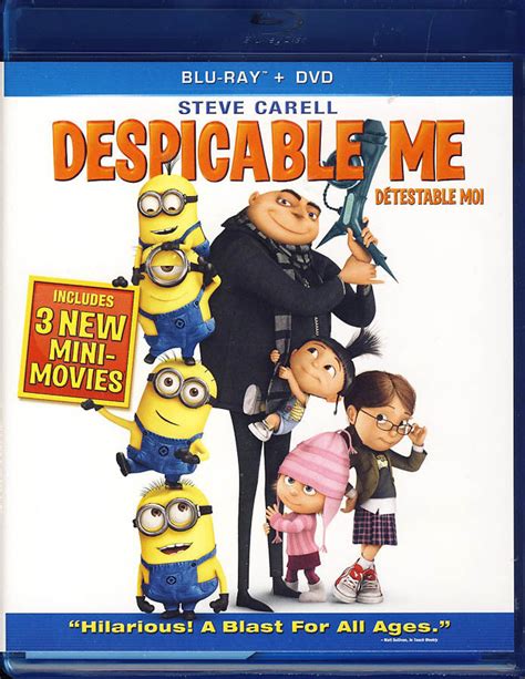 Despicable Me (Blu-ray+DVD) (Bilingual) (Blu-ray) on BLU-RAY Movie