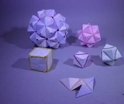 Platonic Solid From Modular Origami : 6 Steps - Instructables