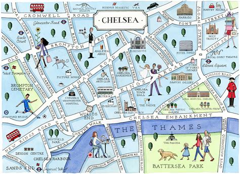 Chelsea Map — Camilla Charnock