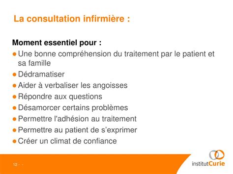 PPT - LA CONSULTATION INFIRMIERE EN ONCOLOGIE MECICALE PowerPoint ...