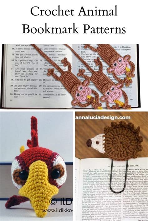 8 Adorable Crochet Animal Bookmark Patterns For A Creative Mind