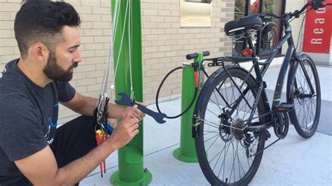 Fixit bike repair stations installed in six city parks | CTV News