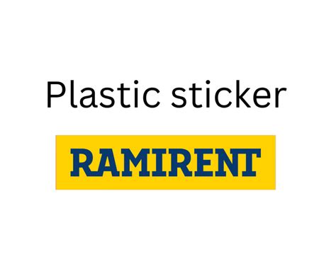 QR Plastic Sticker - Marking Pro