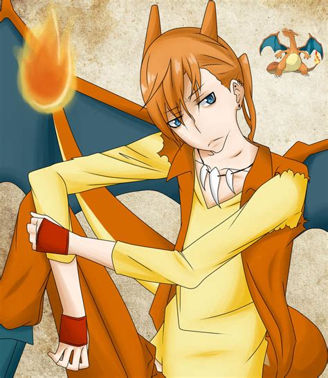 Charizard Gijinka by xhikkux on DeviantArt