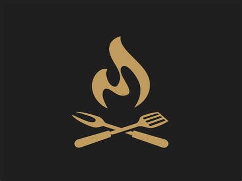 Grill Post 2 | Logo restaurant, Food logo design, Restaurant logo design