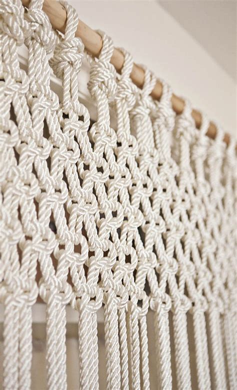 Make Your Own Macrame Curtain – A Beautiful Mess