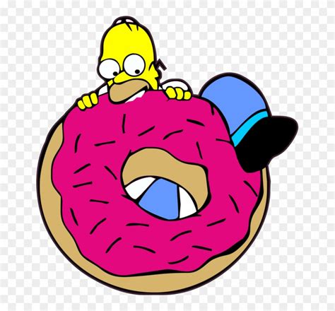 The Simpsons Donut Png : Homer simpson eating doughnut, homer simpson doughnut the simpsons game ...