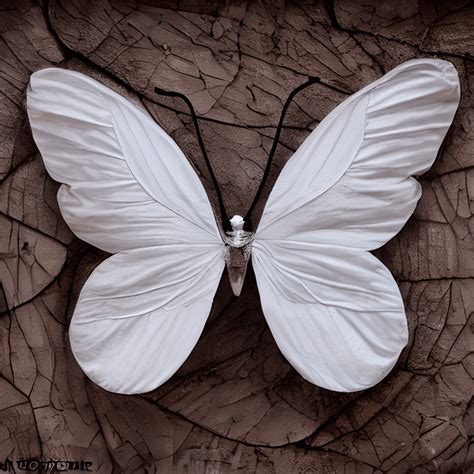 8K White Butterfly Garden · Creative Fabrica