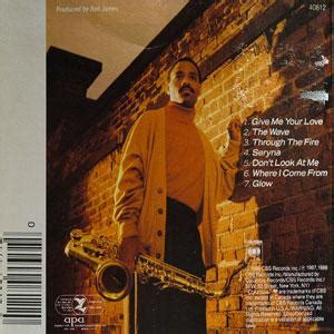 Album | Kirk Whalum | And You Know That | Columbia Records | CK 40812 | US | 1988