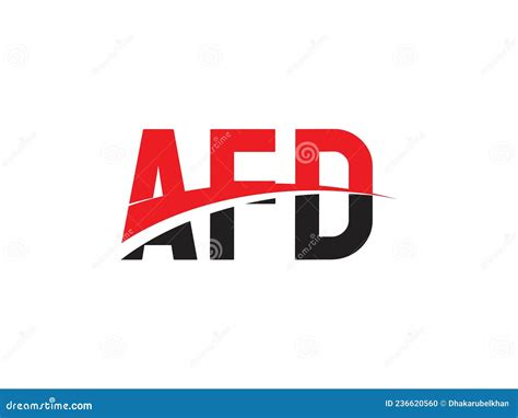 AFD Letter Initial Logo Design Vector Illustration Stock Vector - Illustration of business ...