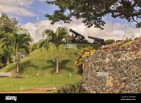 Fort King George Tobago West Indies Stock Photo - Alamy