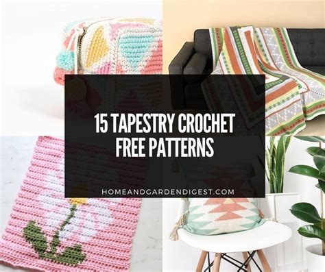 15 Best Tapestry Crochet Free Patterns (With Instructions)