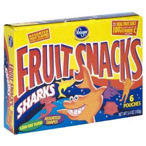 Kroger® Sharks Fruit Snacks, 5.4 Oz - Kroger