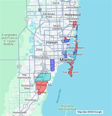 Miami, Florida Neighborhoods - Google My Maps