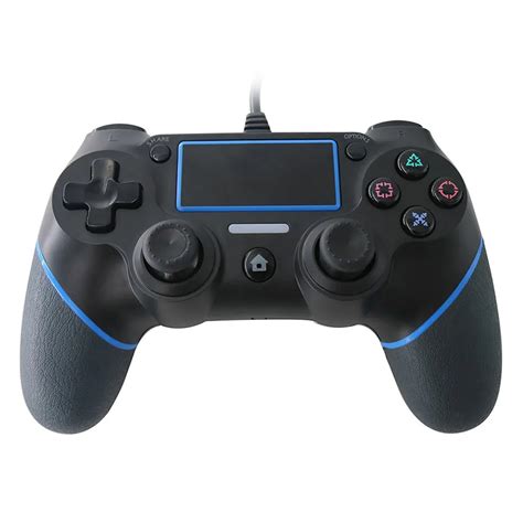 Wired Controllers for ps4 Controller USB Gamepads Vibration Wired USB ...