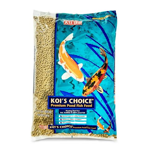 Kaytee Koi's Choice Koi Floating Fish Food, 10 LB Bag - Walmart.com - Walmart.com