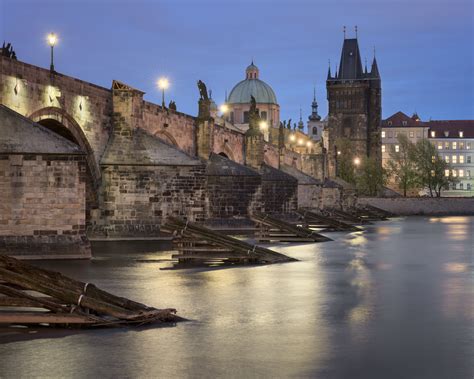 Charles Bridge and Prague Castle, Prague, Czech Republic | Anshar Images