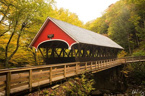 Flume Covered Bridge Photo | Richard Wong Photography