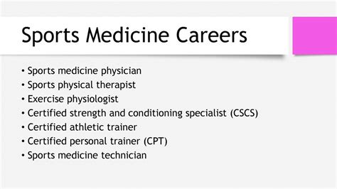 sports medicine careers uk - Lyndsey Bourgeois