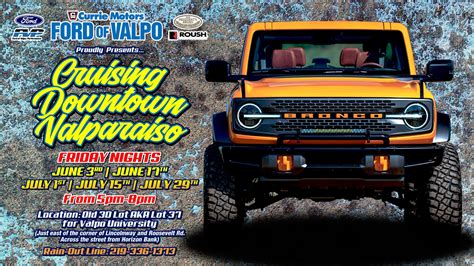 Cruising Downtown Valparaiso, presented by Currie Motors Ford of Valpo — Valparaiso Events