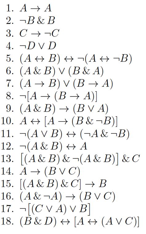 Truth Tables Examples And Answers | Awesome Home