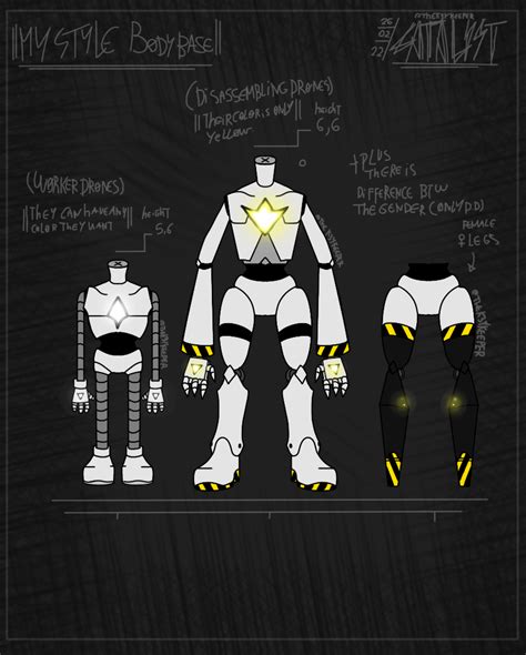 X_-Murder Drones (OC) Body-Type-_X by Sophiasouza on DeviantArt