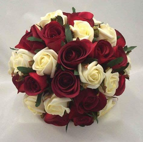 red and yellow roses | Flower bouquet wedding, Rose wedding bouquet, White wedding flowers
