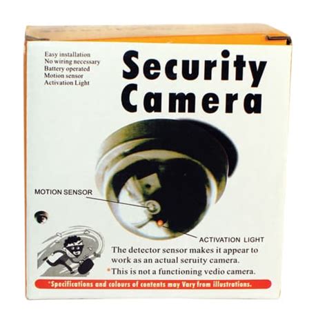 Dummy Dome Camera With LED | Prime Self-Defense