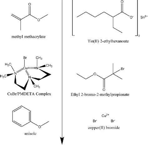 A schematic of the PMMA polymer brush synthesis. | Download Scientific Diagram