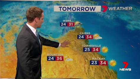 Tomorrow's weather forecast. @tonyauden #qldweather #7News | Scoopnest