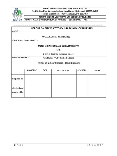 Field Survey Report | PDF | Structural Steel | Screw